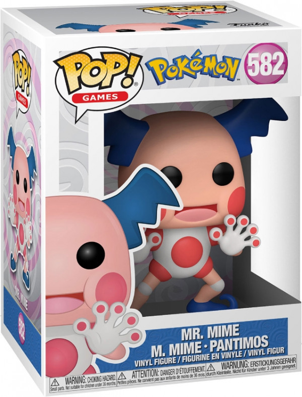 Фигурка Funko POP Games: Pokemon – Mr. Mime Pantimos (9, 5 см)