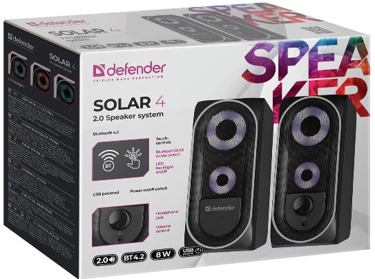   Defender 2.0 Solar 4.8 BT/Light    USB  PC