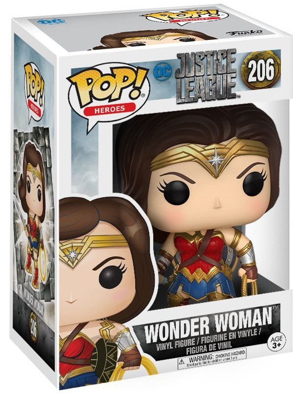  Funko POP Heroes: Justice League  Wonder Woman (9,5 )