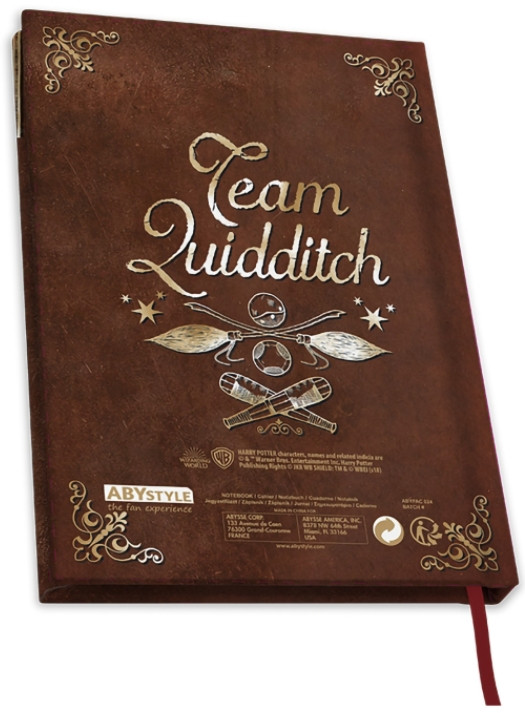 Блокнот Harry Potter: Quidditch (A5)