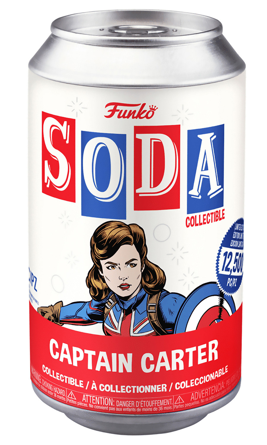 Фигурка Funko SODA: Marvel What If...? – Captain Carter With Chase (12 см)