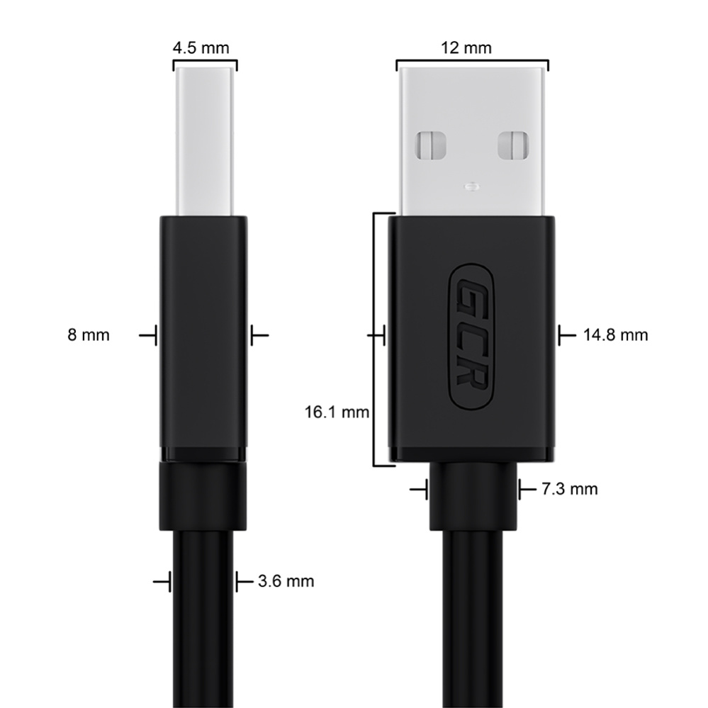 ������ Greenconnect USB 2.0, AM/mini 5P, 3 � (������) (GCR-UM2M5P-BB2S-3.0m)