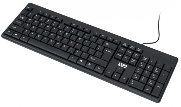 Клавиатура STM 204C проводная для PC (черный)(STM 204C)