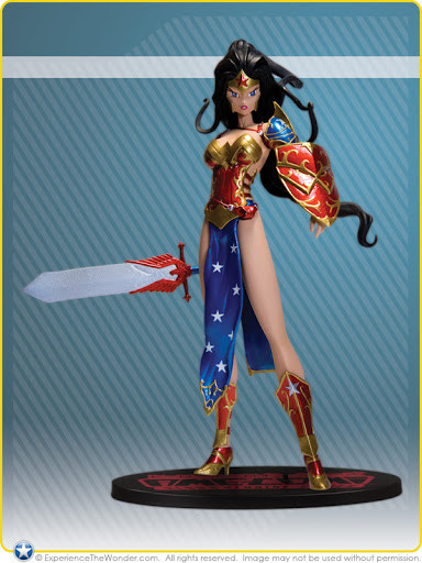  Ame-Comi Heroine Series Wonder Woman Repaint Staue (23 )