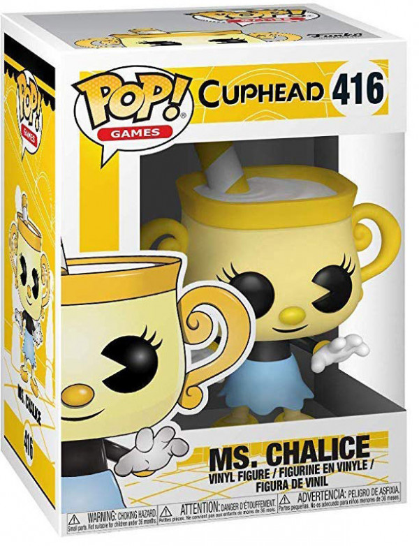Фигурка Funko POP Games: Cuphead – Legendary Ms. Chalice (9,5 см)
