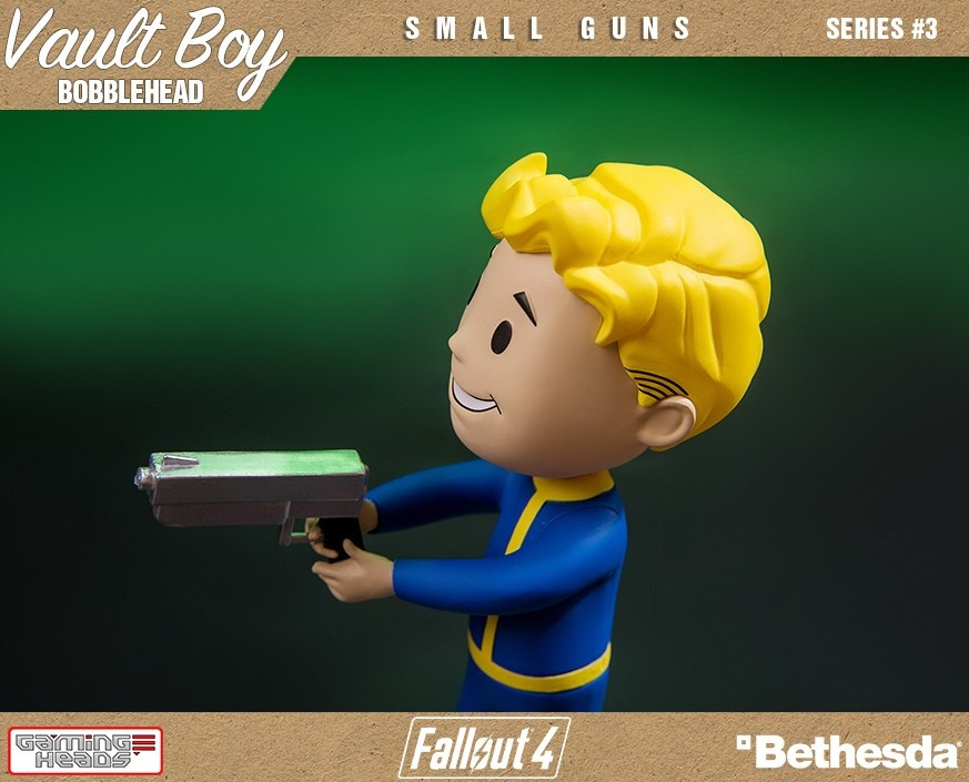  Fallout 4 Vault Boy 111 Bobbleheads: Series Three  Small Guns (13 )