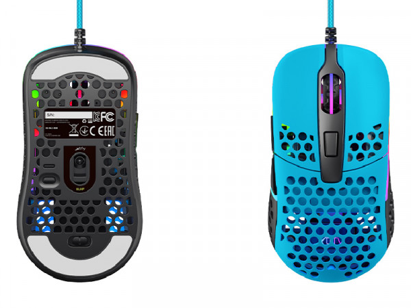 Мышь Xtrfy M42 проводная игровая для PC (голубая)