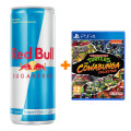  Teenage Mutant Ninja Turtles: Cowabunga Collection [PS4,  ] +   Red Bull   250