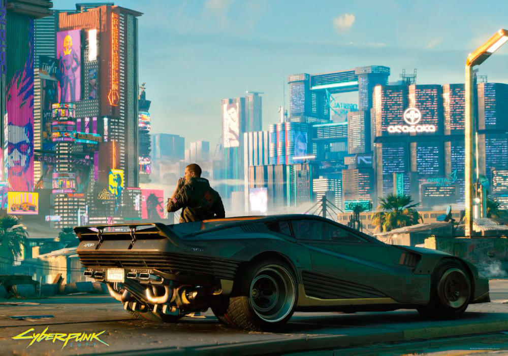 Пазл Cyberpunk 2077: Mercenary On The Rise Gaming Series (1000 элементов)