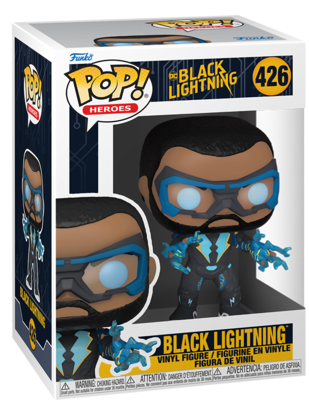 Фигурка Funko POP Heroes: DC Comics Black Lightning – Black Lightning (9,5 см)
