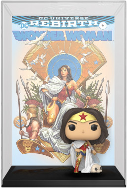 Фигурка Funko POP Comic Covers DC Universe Rebirth: Wonder Woman 80th – Wonder Woman (9,5 см)