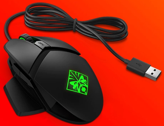 Мышь HP OMEN Reactor проводная игровая для PC (2VP02AA#ABB)