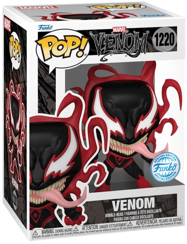  Funko POP Marvel: Venom  Venom Miles Morales Bobble-Head Exclusive (9,5 )