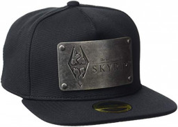  Skyrim: Dovakiin Logo Metal Plate Snapback