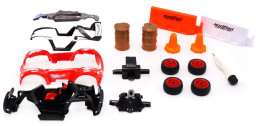 Машинка Funky Toys DIY металлическая красная с аксессуарами (13 см) (YS0281480)