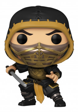  Funko POP Movies: Mortal Kombat  Scorpion Masked With Chase (9,5 )