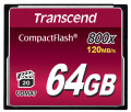   Transcend Compact Flash 64GB 800x