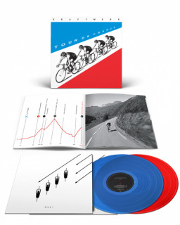 Kraftwerk – Tour De France. Coloured Red & Blue Vinyl (2 LP)