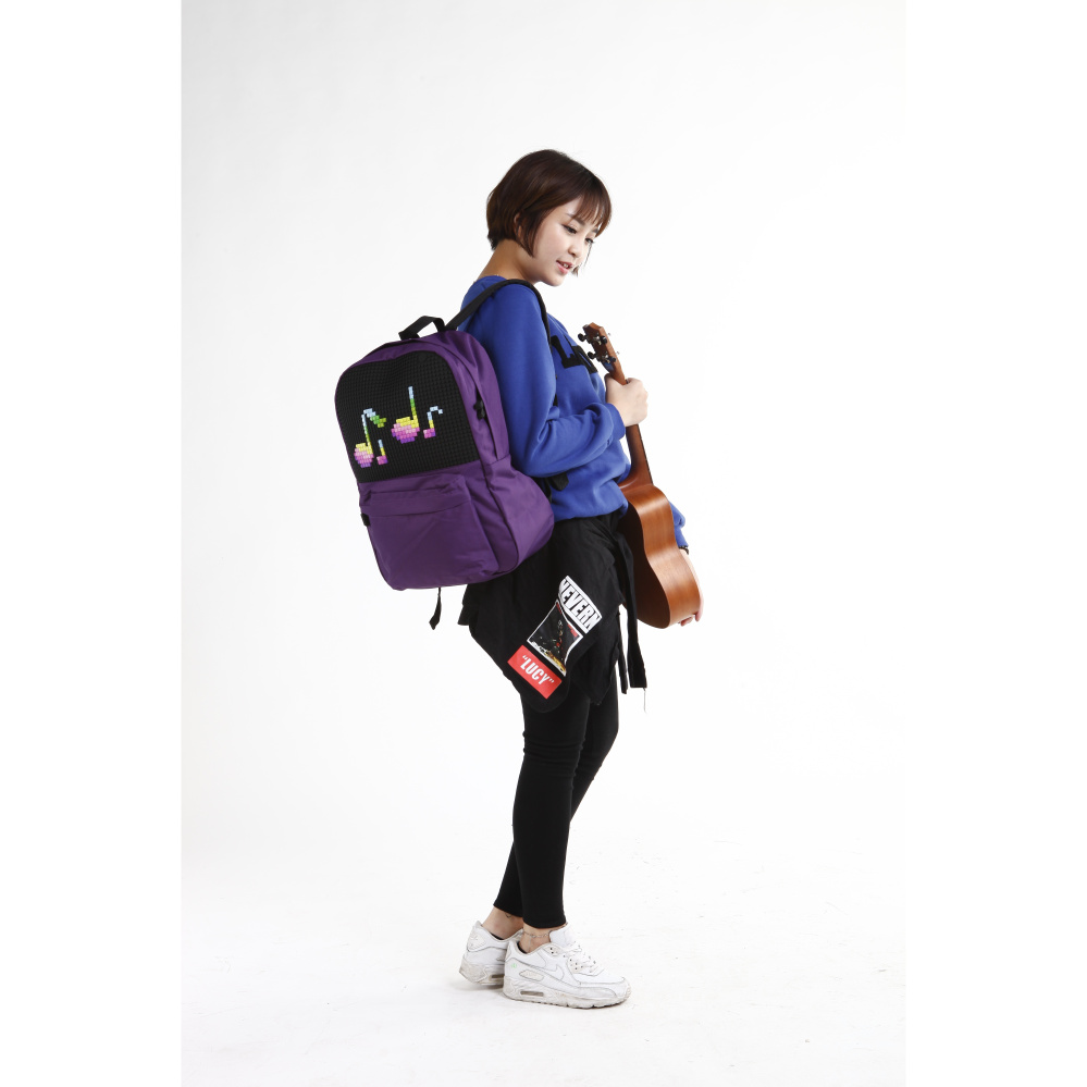     (Classic school pixel backpack) WY-A013 ()