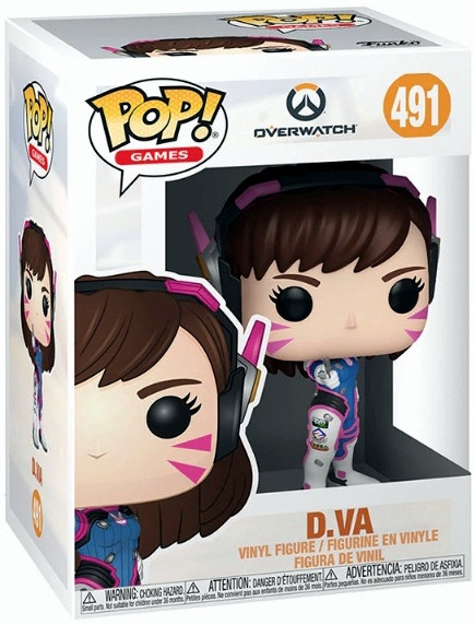 Фигурка Funko POP Games: Overwatch – D.Va (9,5 см)