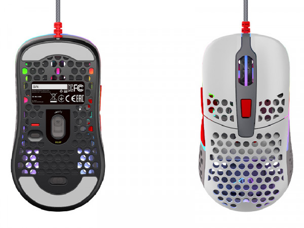 Мышь Xtrfy M42 RETRO проводная игровая для PC (серая)