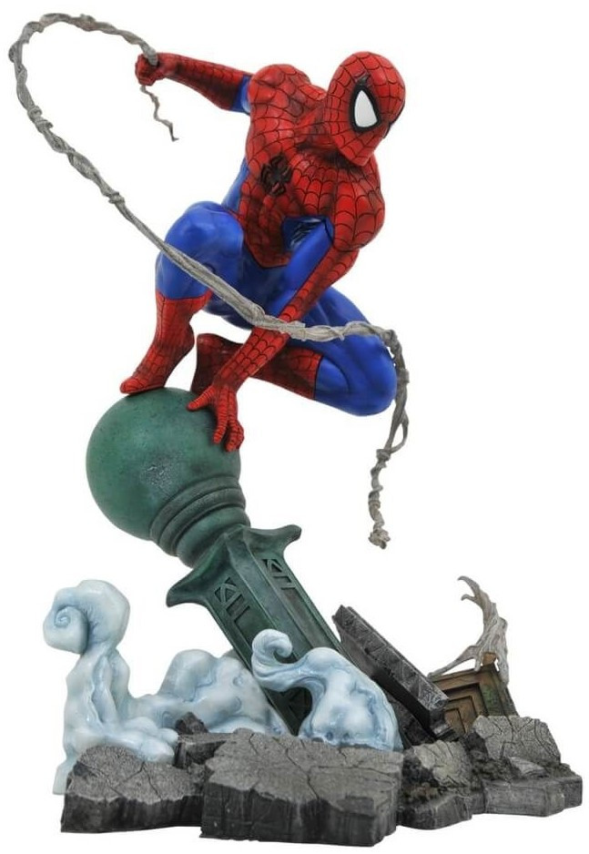  Marvel Comics: Spider-Man (Lamppost) Gallery Diorama Statue (25 )