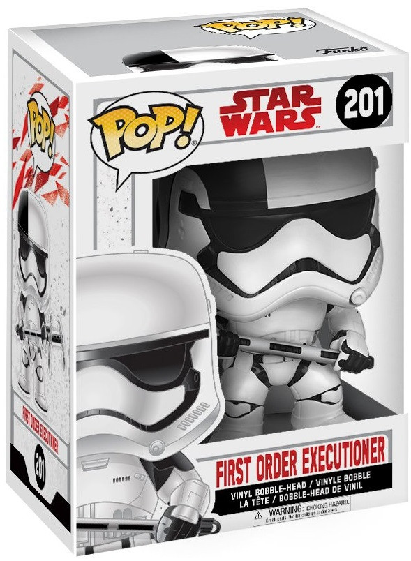 Фигурка Funko POP: Star Wars: The Last Jedi – First Order Executioner Bobble-Head (9,5 см)