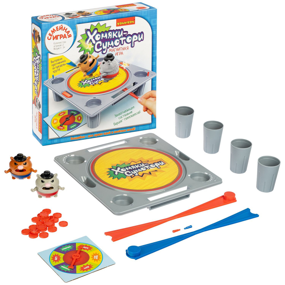Настольная игра Хомяки-сумотори