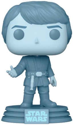 ������� Funko POP Star Wars Episode VI: Return of the Jedi 40th � Holographic Luke Skywalker [Glows In The Dark] Exclusive Bobble-Head (9,5 ��)