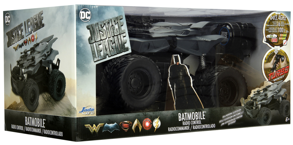 Радиоуправляемая модель Justice League: Batmobile JT Raptor Chassis (1:12)