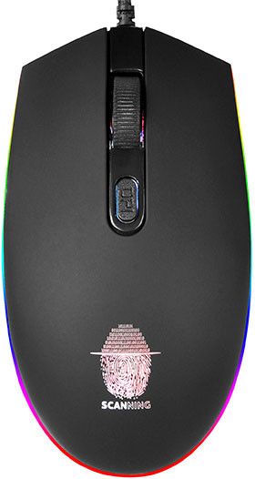 Мышь Qumo Dragon War Pretender M53 проводная оптическая игровая с подсветкой для PC