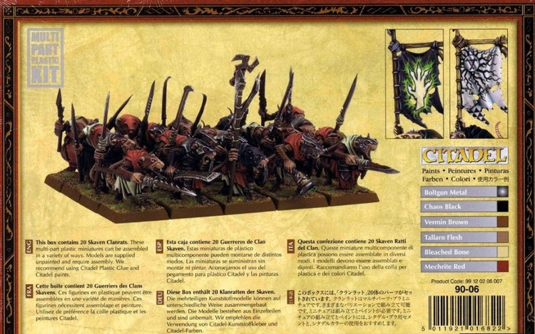   Warhammer 40,000. Skaven Clanrats