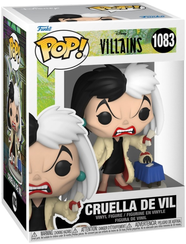  Funko POP: Disney Villains  Cruella De Vil (9,5 )
