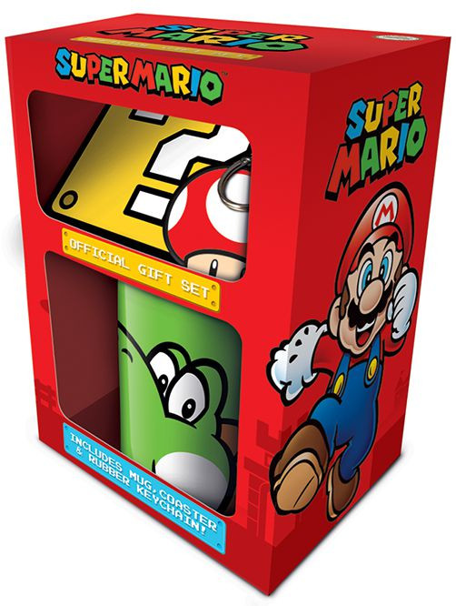Набор подарочный Super Mario: Yoshi (кружка, костер, брелок)