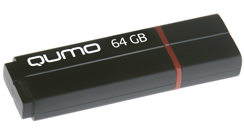 USB накопитель QUMO 64 ГБ Speedster 3.0 Black