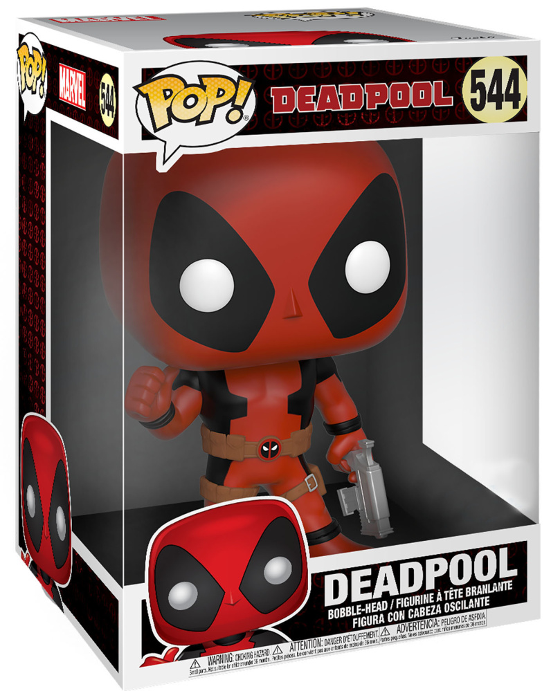 Фигурка Funko POP: Deadpool – Deadpool Thumbs Up (Red) Bobble-Head (25,4 см)