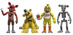   Five Nights at Freddy's: Foxy, Gold Freddy, Chica, Endoskeleton Freddy (8 )