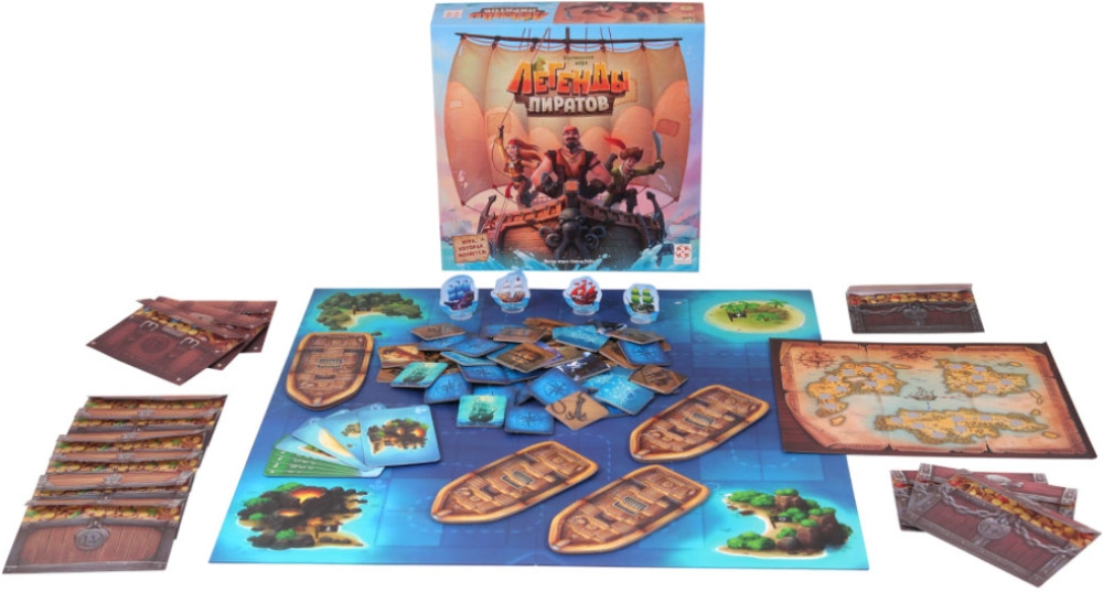 Настольная игра Легенды пиратов