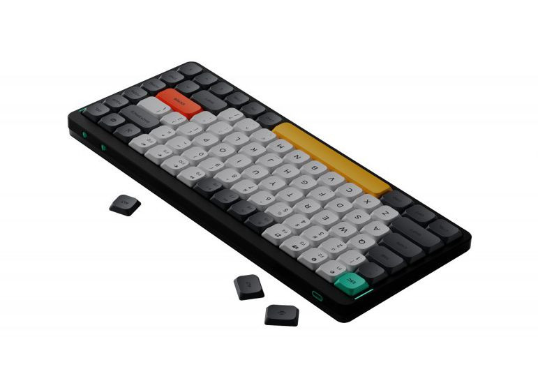 Клавиатура Nuphy AIR75 механическая, беспроводная, ультратонкая, RGB подстветка, Blue Switch для PC (AIR75-SG2-F)