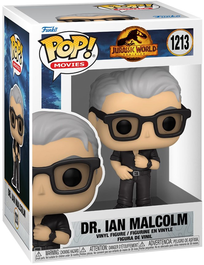 Фигурка Funko POP Movies: Jurassic World Dominion – Dr. Ian Malcolm (9,5 см)