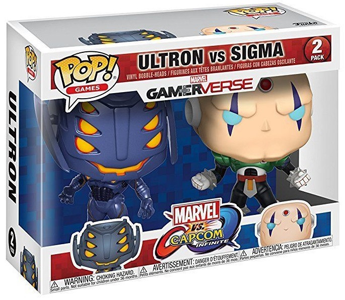  Funko POP Games: Marvel vs. Capcom  Ultron vs. Sigma (9,5 )