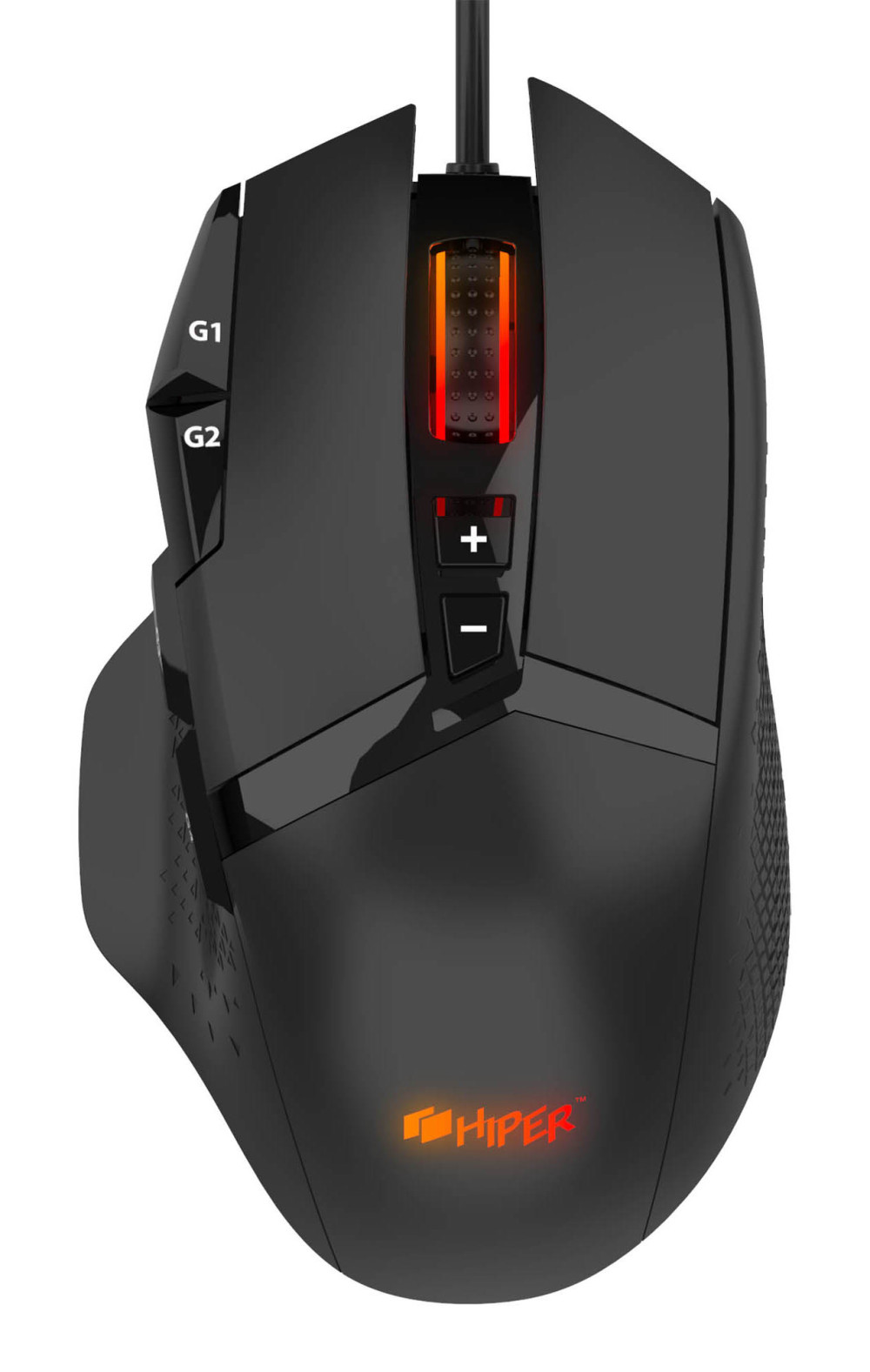 Мышь HIPER DRACO проводная игровая для PC (чёрный)(7930092030018)