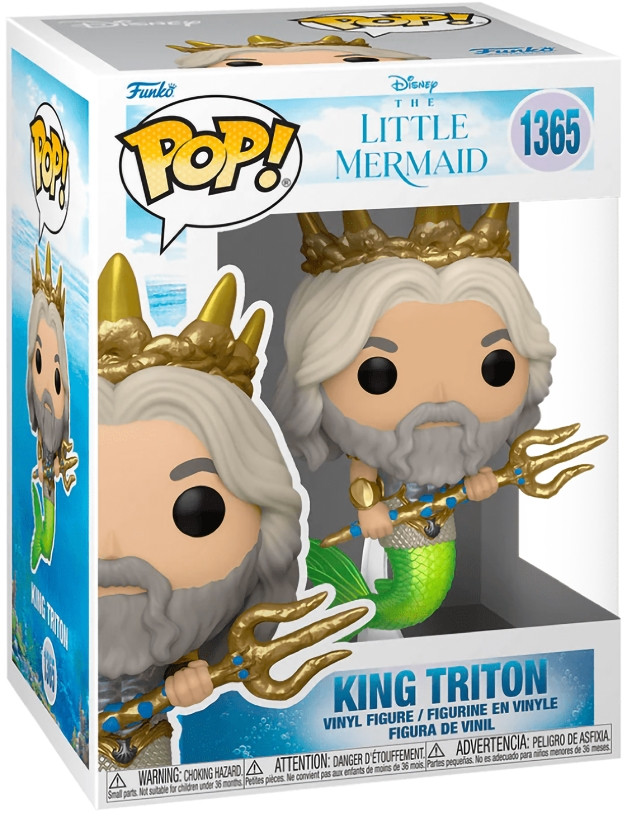 ������� Funko POP: Disney The Little Mermaid � Live Action King Triton (9,5 ��)