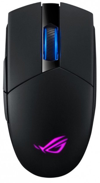 Мышь ASUS ROG Strix Impact II WL игровая беспроводная с подсветкой для PC (90MP01P0-BMUA00)