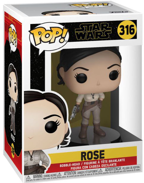  Funko POP: Star Wars Rise of Skywalker  Rose Bobble-Head (9,5 )