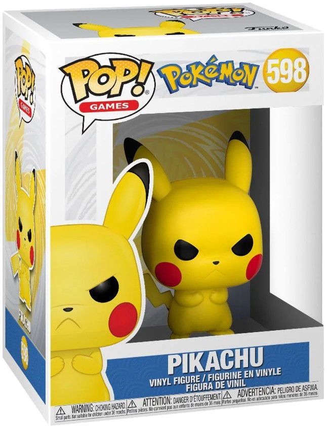 Фигурка Funko POP Games: Pokemon – Grumpy Pikachu (9,5 см)