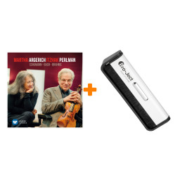 ARGERICH MARTHA & PERLMAN ITZHAK  Schumann Robert, Bach Johann Sebastian, Brams Johannes  LP +   LP Brush It 