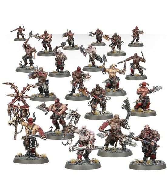 Warhammer. Набор миниатюр Khorne Bloodbound Bloodreavers