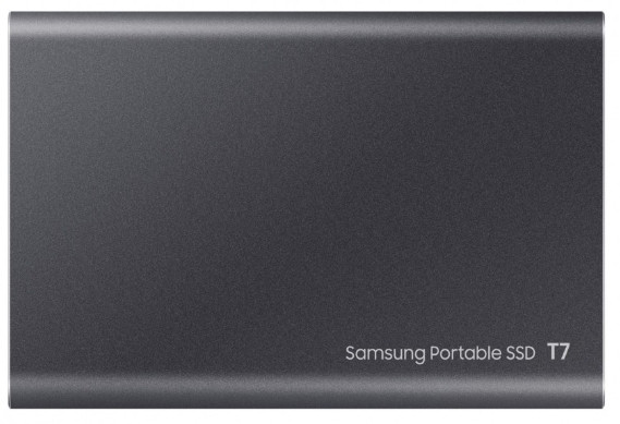 Твердотельный накопитель Samsung SSD T7 Touch 500GB USB Type-C (титановый)