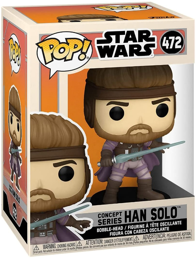  Funko POP: Star Wars Concept Series  Han Solo Bobble-Head (9,5 )